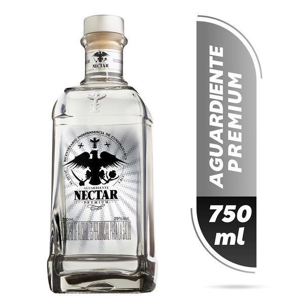 Aguardiente Nectar Premium Botella x 750 Ml