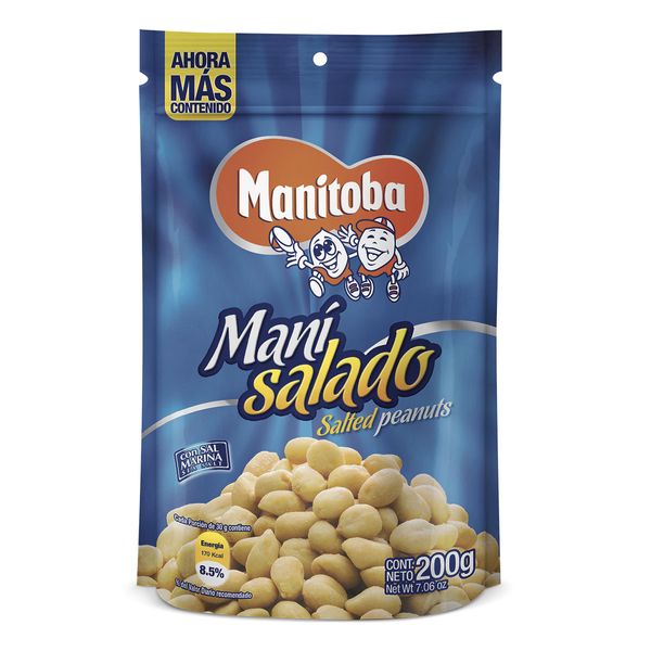 Maní Manitoba Salado x 200 G