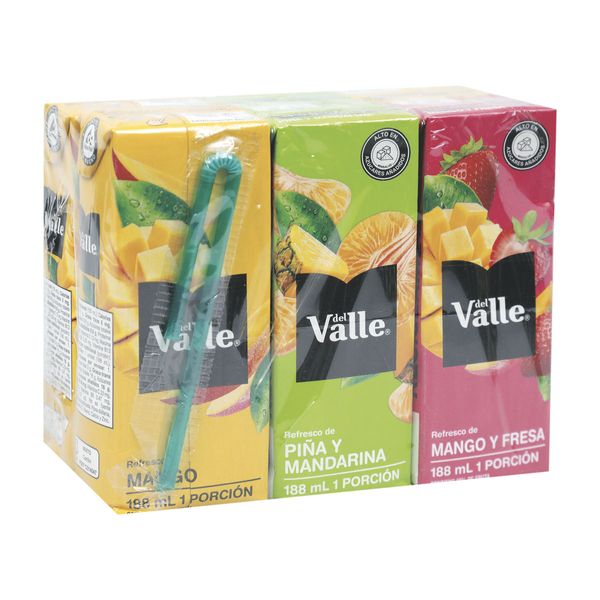 Jugo del Valle Surtido x 6 Unidades x 188 Ml c/u