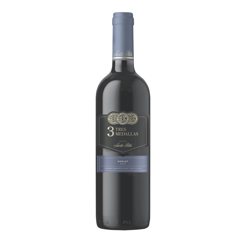 Vino-Tinto-Santa-Rita-3-Tres-Medallas-Merlot-Botella-x-750-Ml