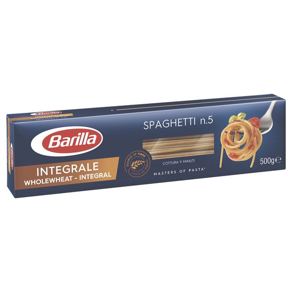 Spaghetti Barilla Integral x 500 G