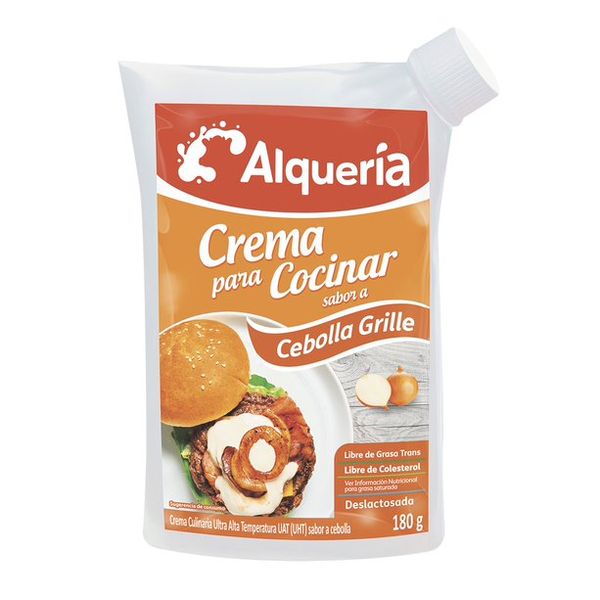 Crema de Leche Cebolla Grille Alqueria x 180Gr