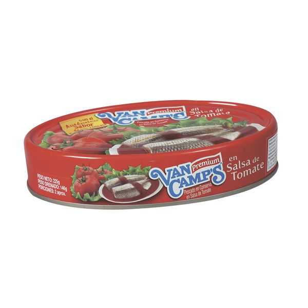 Sardina Van Camps Premium Salsa Tomate x 225 G