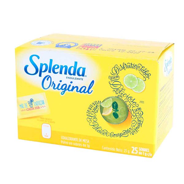 Endulzante Splenda Mesa x 25 Unidades x 1 G c/u