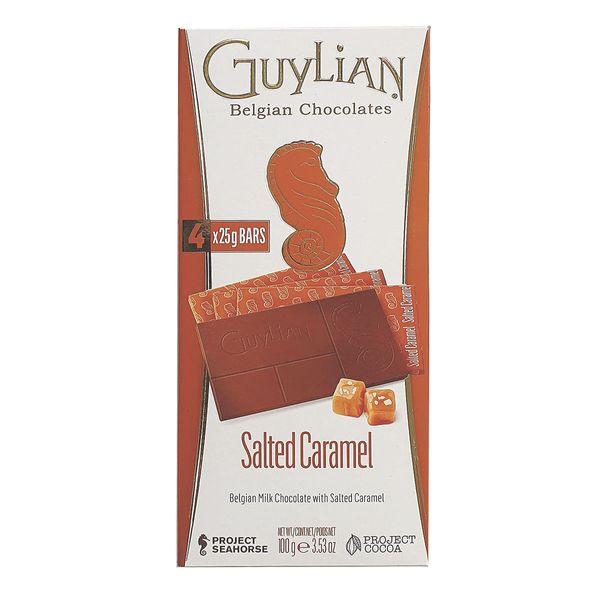 Barra Guylian Chocolate Caramelo Salado x 100 G