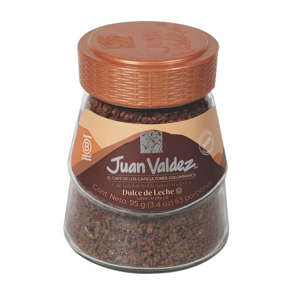 Café Juan Valdez Soluble Liofilizado Dulce De Leche x 95 G