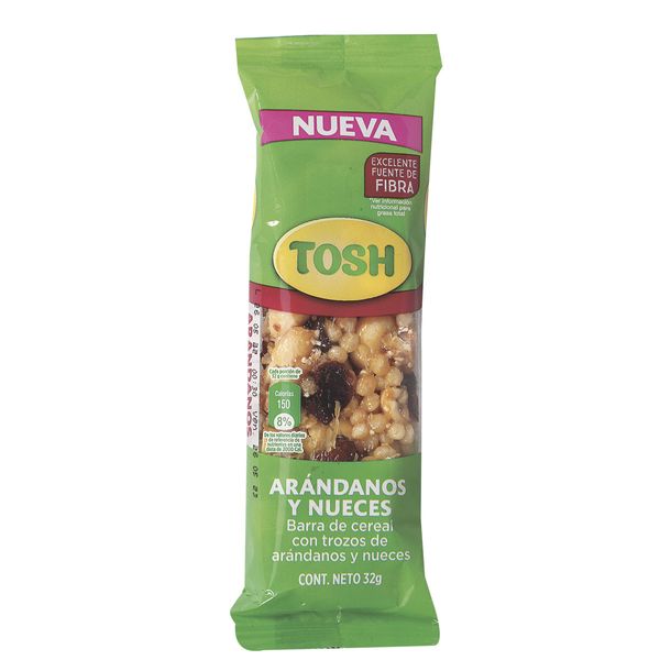 Cereal Tosh Barra Arándanos 32 G