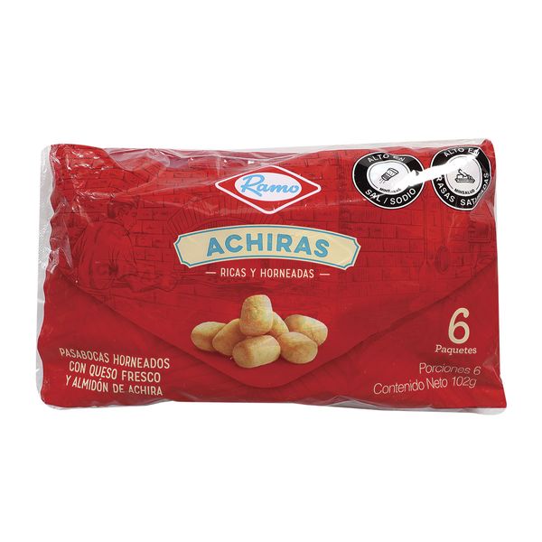 Achiras Ramo x 6 Und x 17 G c/u