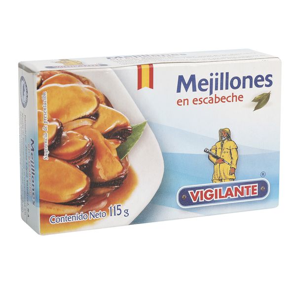 Mejillones en Escabeche Vigilante x 115 G