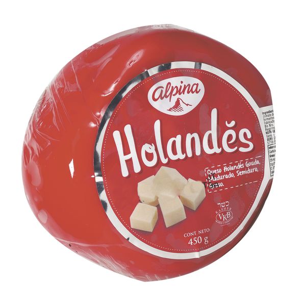 Queso Holandés en Bloque Alpina x 450Gr