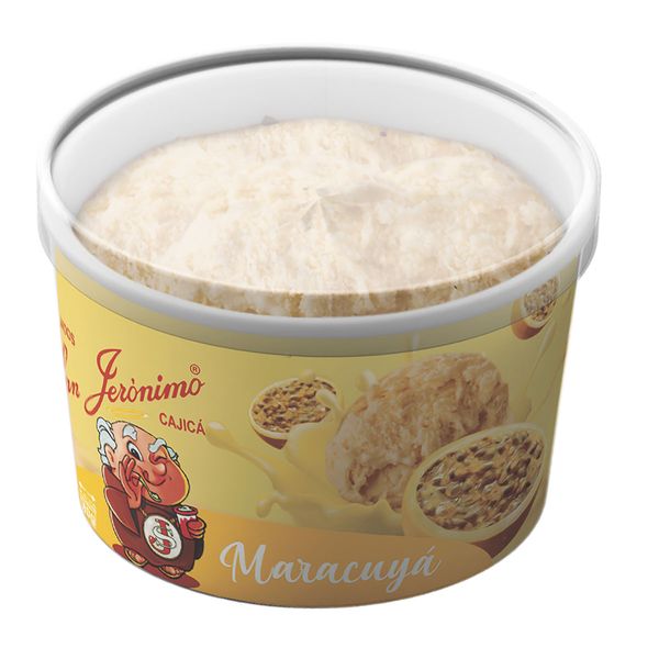 Helado Cuchareable Maracuyá San Jerónimo x 80Gr