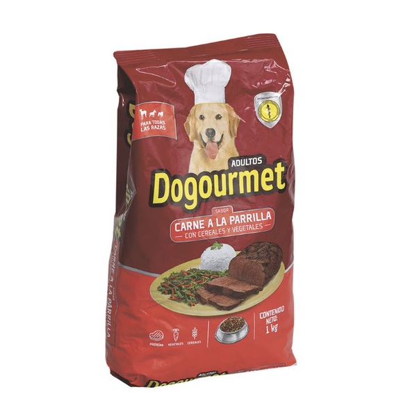 Alimento Perros Dogourmet Carne a la Parrilla Adulto x 1 KG
