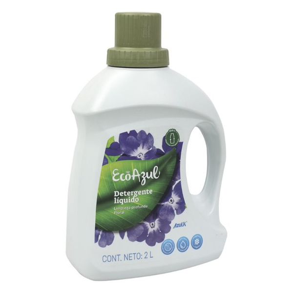 Detergente Líquido Ecoazul Floral x 2 L