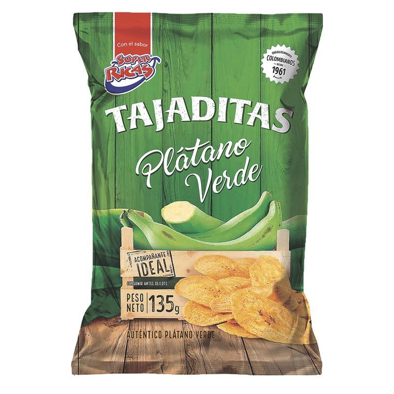 Tajaditas-Super-Ricas-Platano-Verde-x-135-G