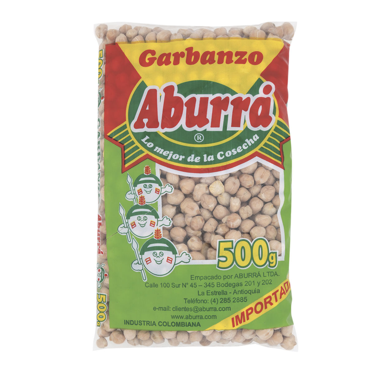 Garbanzo Aburrá x 500 Gr Mercados Colsubsidio