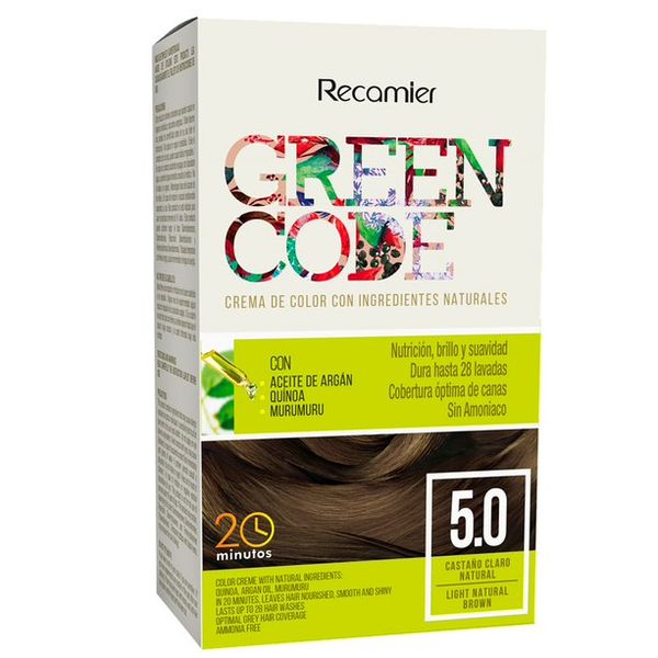 Green Code Kit 5.0 Castaño Claro Natural