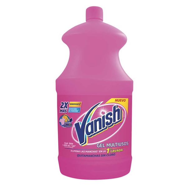 Desmanchad Vanish Liq Rosa Prot 1800 Ml