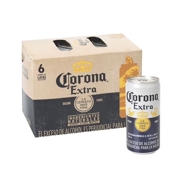 Corona Extra x 6 Unidades x 269 Ml c/u