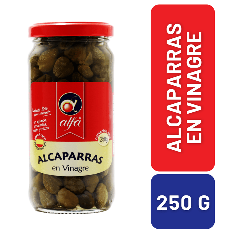 Alcaparra-Vinagre-Alfa-Paquete-x-250-G