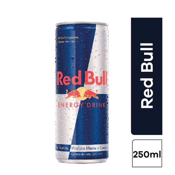 Bebida Energizante Red Bull Taurina x 250 Ml