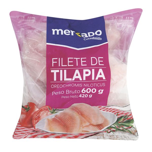 Tilapia Mercado Filete x 420 G