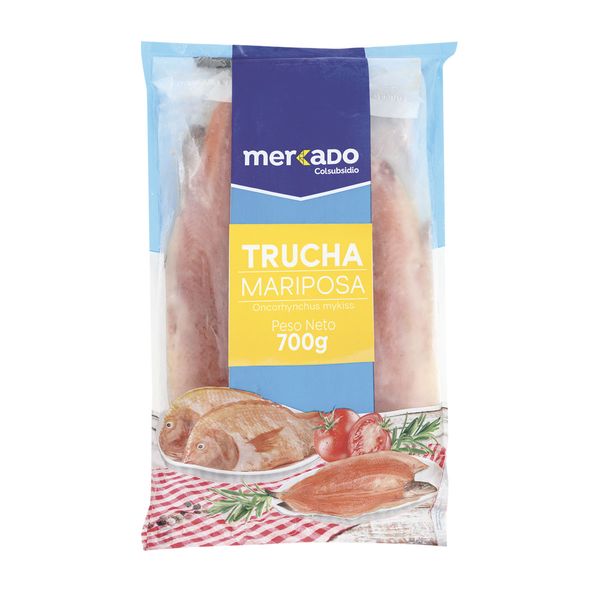 Trucha Mercado Mariposa x 700 G