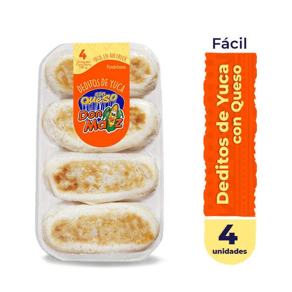 Deditos de Yuca con Queso Don Maíz x 180Gr