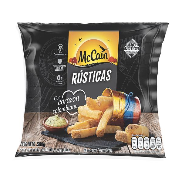 Papa Rústica Mc Cain x 500Gr