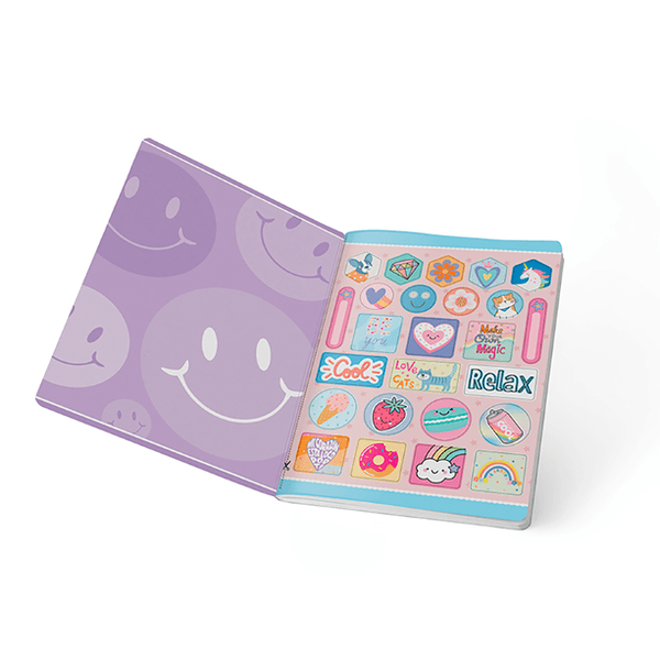 Cuaderno Cosido Cuadriculado Link Fem x 100 Hojas