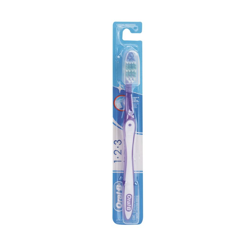 CEPILLO DENTAL ORAL-B 123 AGNI BOX 1 UNID.