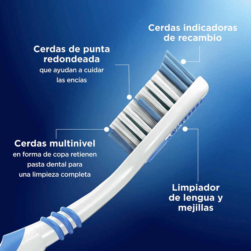 Cepillo Dental Oral-B Clean Complete Suave X 3 Unidades - Mercados ...