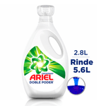 Detergente líquido ARIEL doble poder x2840 ml