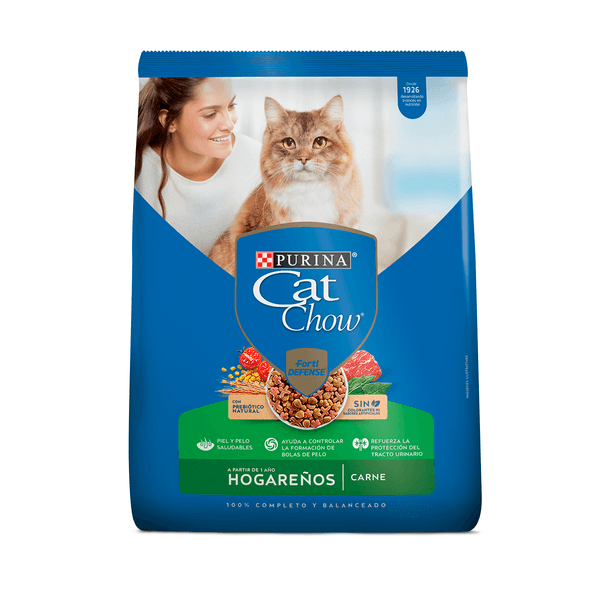 Alimento Para Gato Purina Cat Chow Hogareños Carne x 1.5 Kg