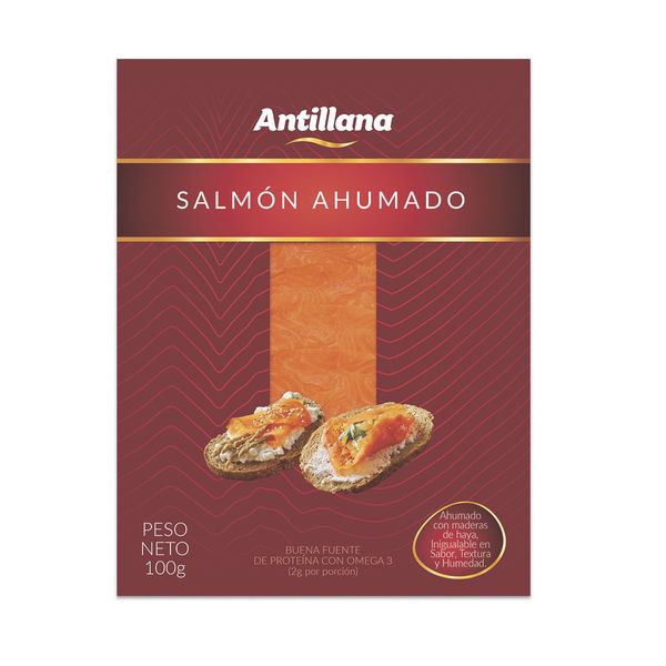 Salmón Ahumado Antillana x 100 G