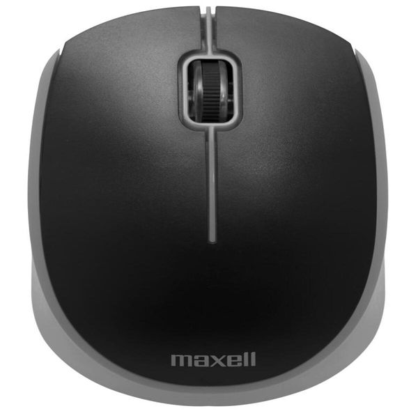 Mouse 100 Black Inalámbrico 1200 Maxell Usb