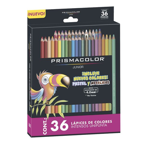 Lápices De Colores Junior Prismacolor x 36 Unidades