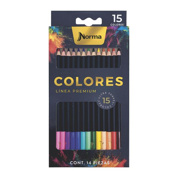 Colores Norma Premium x 14 Piezas