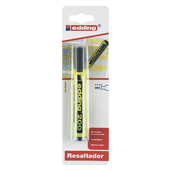 Resaltador Amarillo X 1 Edding