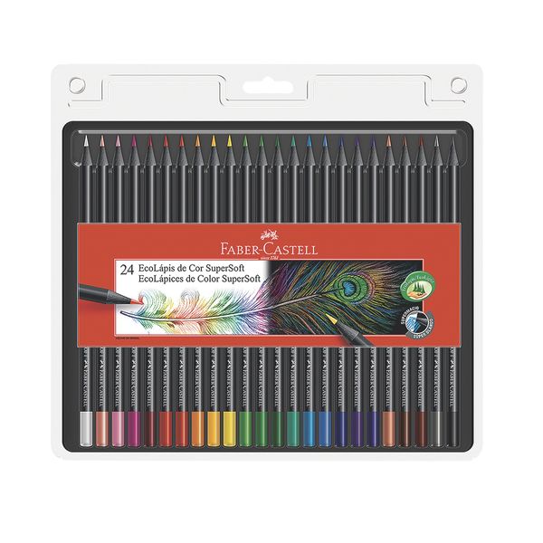 Colores Faber Castell SuperSoft x 24 Unidades