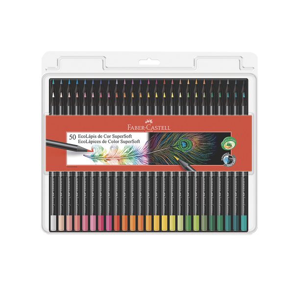 Colores Faber Castell SuperSoft x 50 Unidades