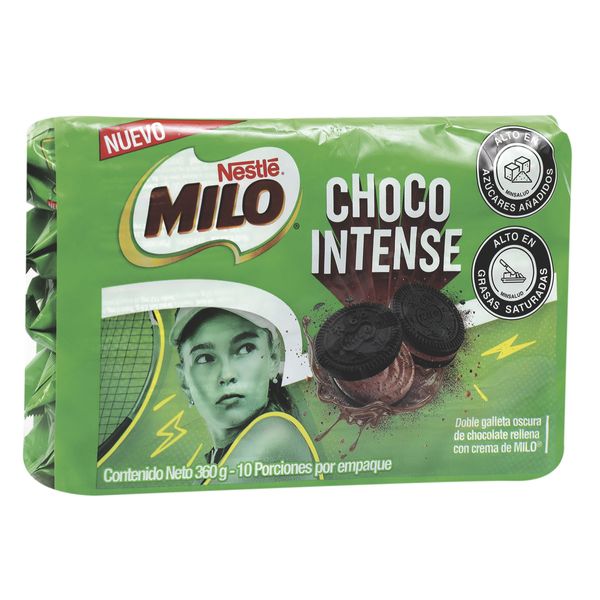 Galletas Milo Chocointense x 10 Unidades x 360 G