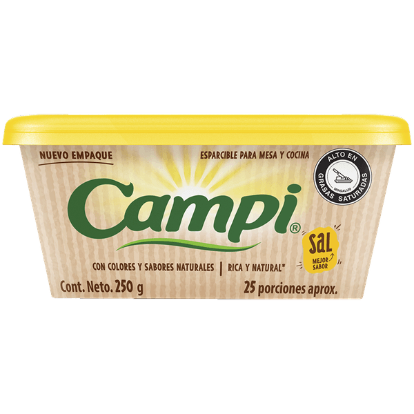 Margarina Campi Sal x 250 G