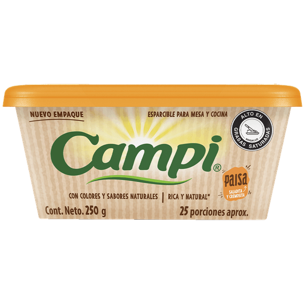 Margarina Campi Paisa x 250 G