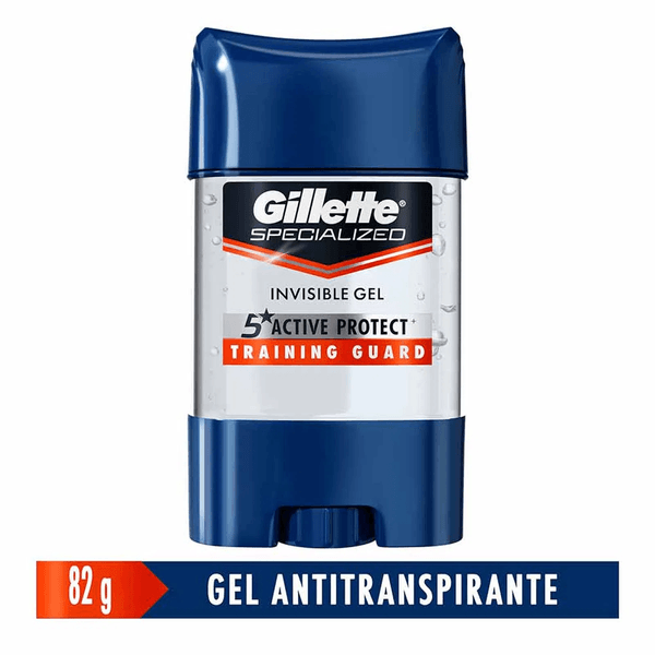 Antitranspirante En Gel Gillette Specialized Training Guard x 82 Gr
