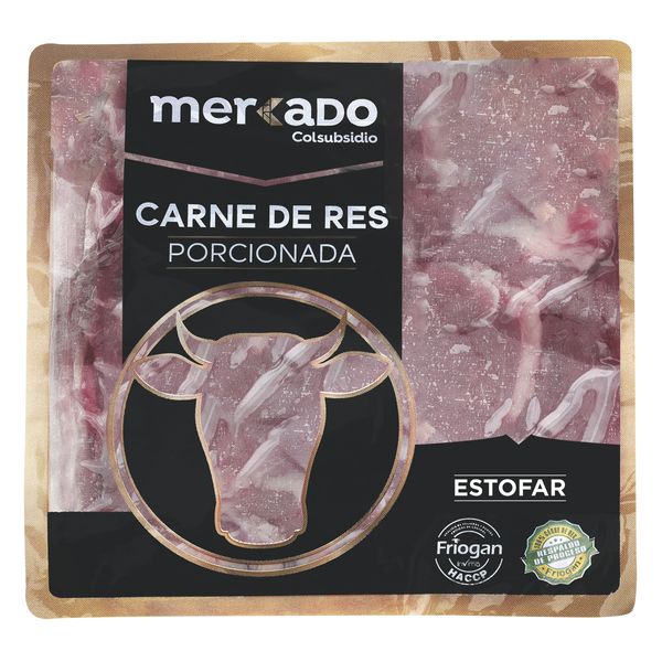 Carne Para Estofar De Res Mercado x 500 G