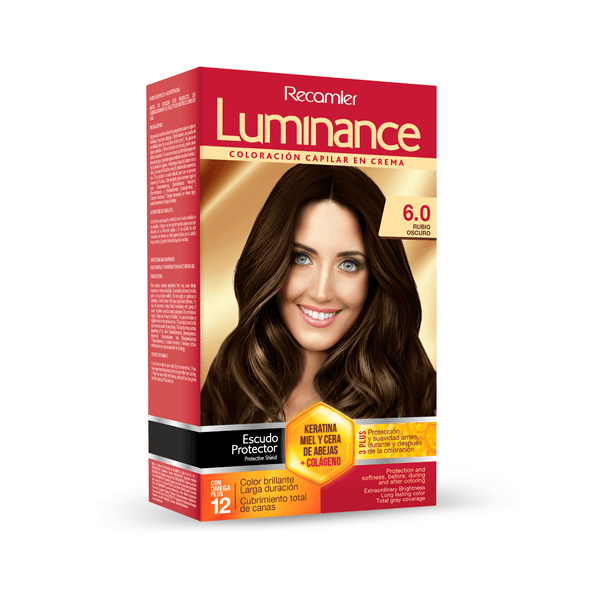 Tinte Luminance N.6.0 Rubio Oscuro Doble Tubo