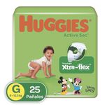 Pañales-Huggies-Active-Sec-Xtra-Flex-Etapa-3-G-x-25-Unidades
