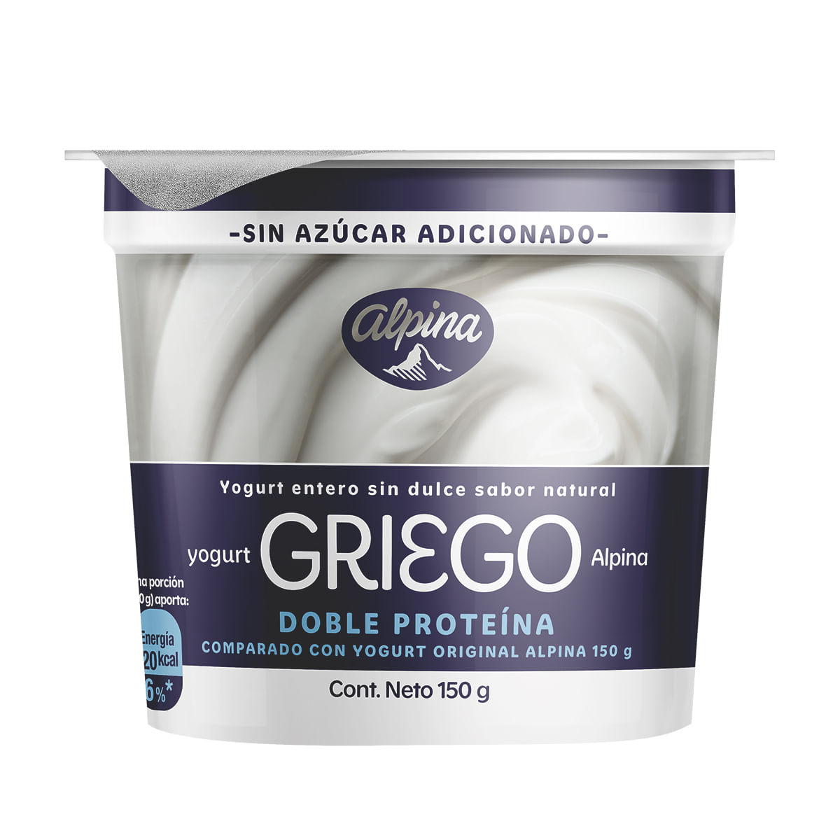 Yogurt Griego Alpina Natural x 150 Gr Mercados Colsubsidio