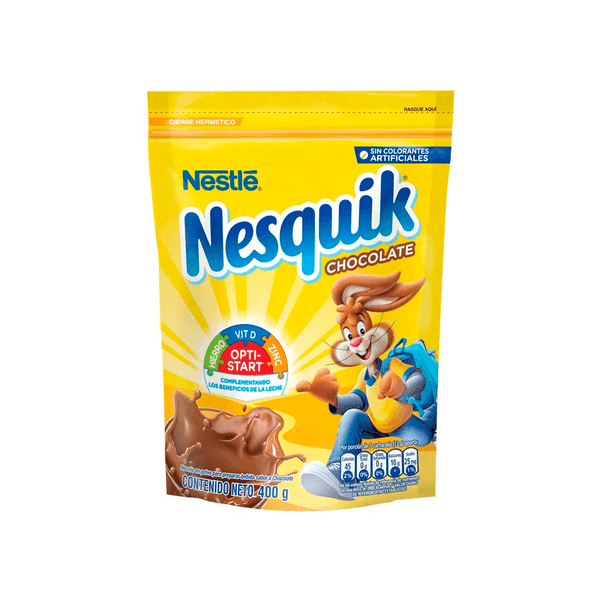Chocolate Nesquik Bolsa x 400 Gr
