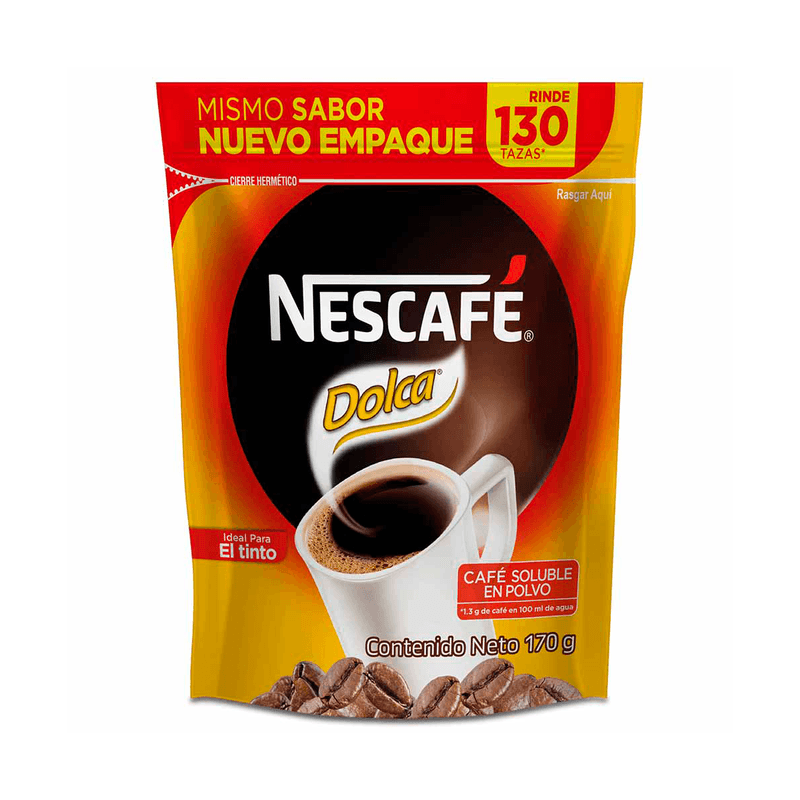 Cafe-Soluble-Nescafe-Dolca-Doypack-x-170-Gr